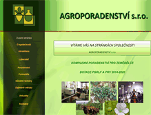 Tablet Screenshot of agroporadenstvi.net